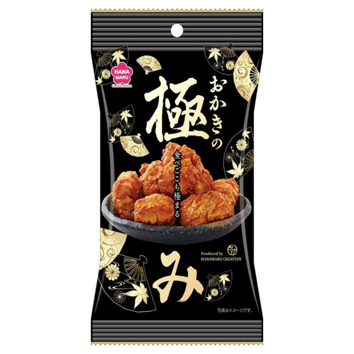 Hanamaru Creation Savory Snacks 오카키의 극치, 31g, 1개