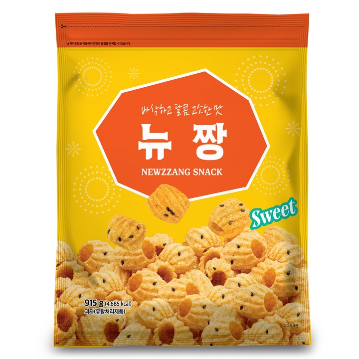 뉴짱 과자, 915g, 1개