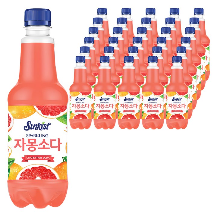 해태htb 썬키스트 자몽소다, 350ml, 48개
