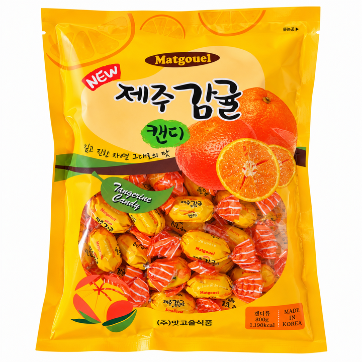 맛고을 제주감귤캔디, 1개, 300g