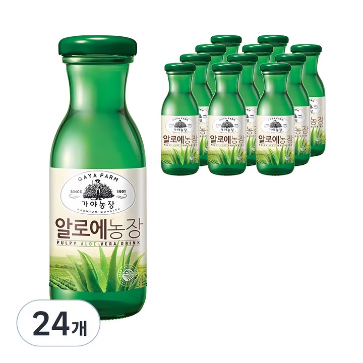 가야농장 알로에농장, 180ml, 24개