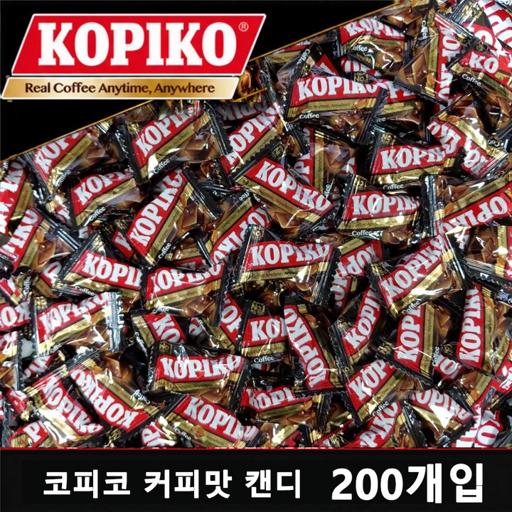 코피코 커피사탕 대용량 커피캔디 200개, 4g, 1개