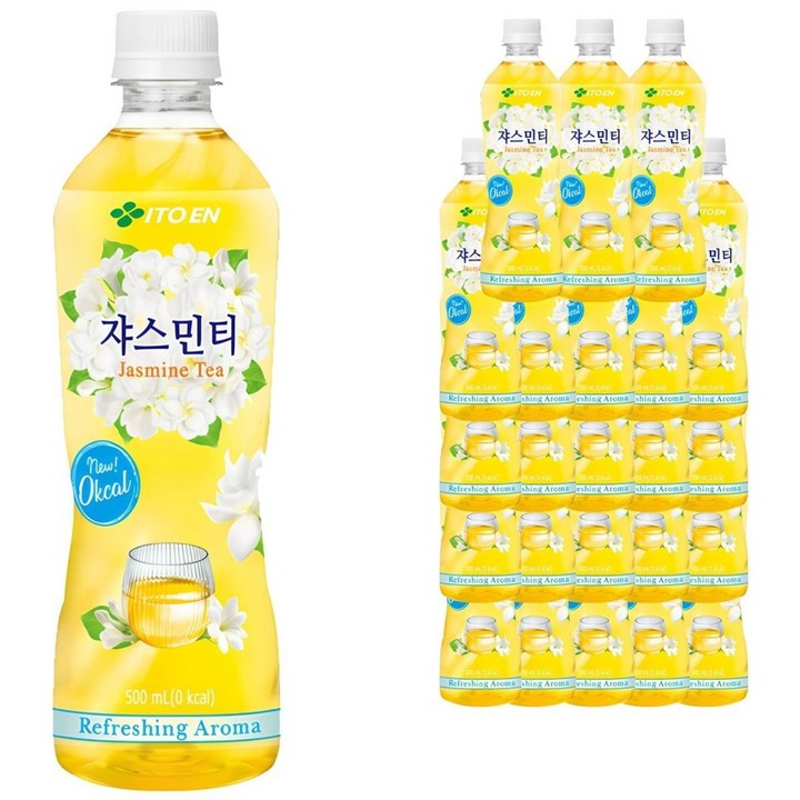이토엔 농심 이토엔 릴랙스 쟈스민차, 24개, 500ml
