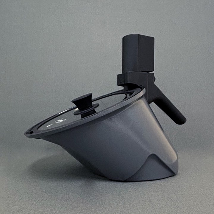 롤팬 인덕션 뉴오리지널 자동 회전 냄비 그레이, 25cm, 1개 (상세 2)