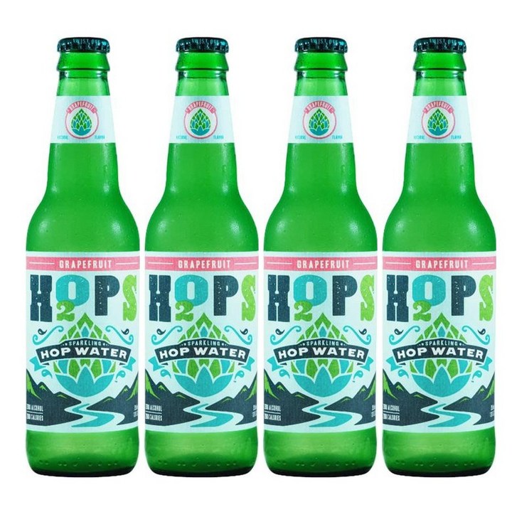 스파클링 홉워터 자몽 355ml 4병, 355ml x 4병, 4개