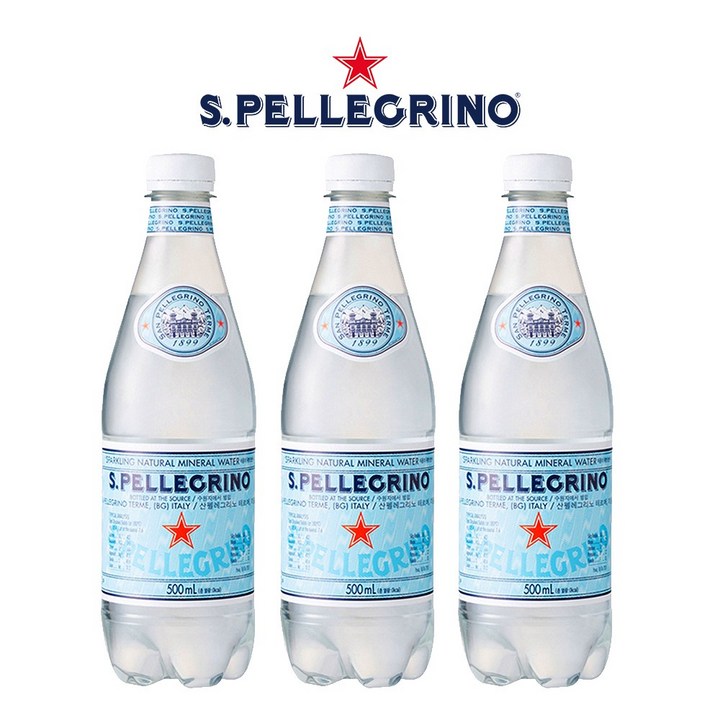 산펠레그리노 탄산수 페트병, 500ml, 24개