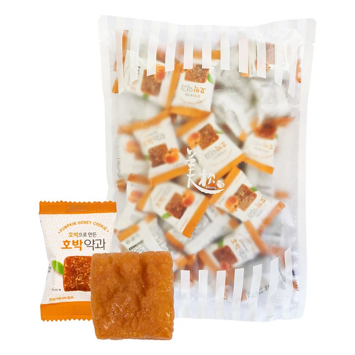 호박으로 만든 호박약과, 30개, 15g