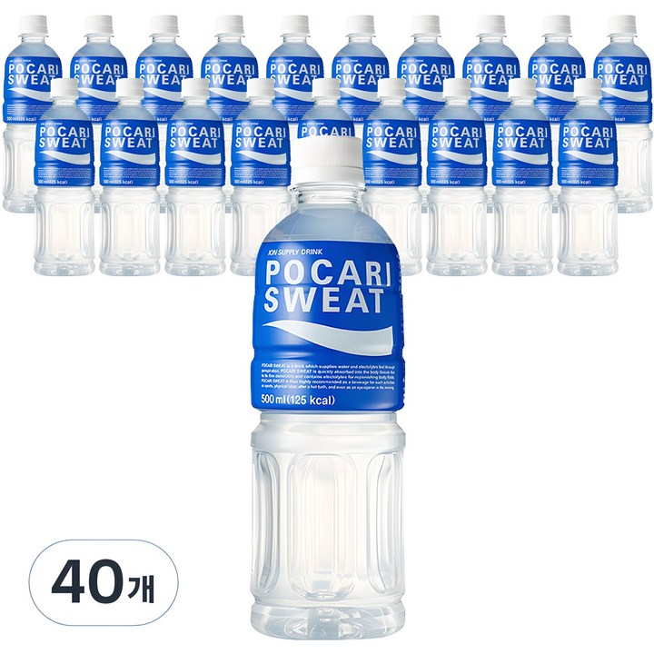 포카리스웨트 동아오츠카, 500ml, 40개