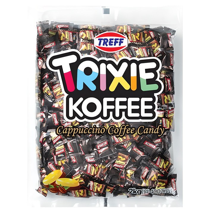 TRIXIE 카푸치노 커피 캔디, 2kg, 1개