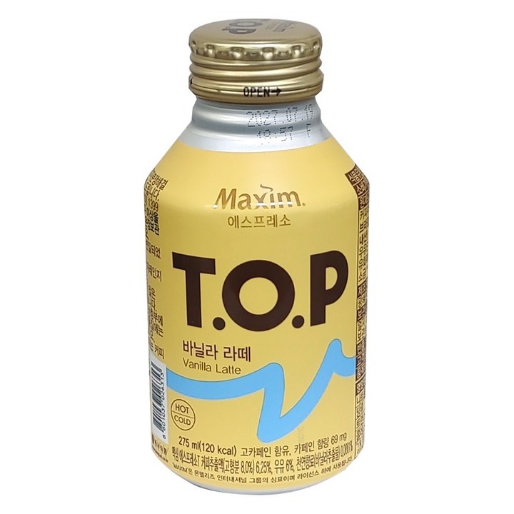 티오피 바닐라라떼, 275ml, 24개