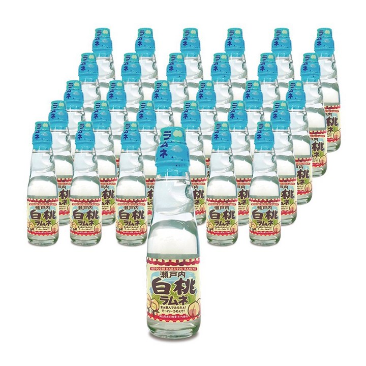 사이토 복숭아 라무네, 30개, 200ml