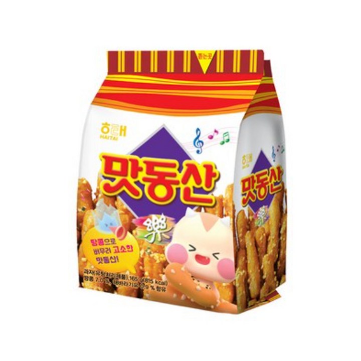 해태제과 맛동산, 165g, 5개
