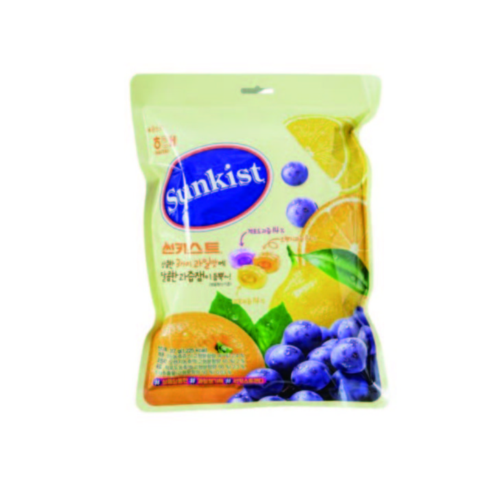 썬키스트 캔디, 125g, 3개