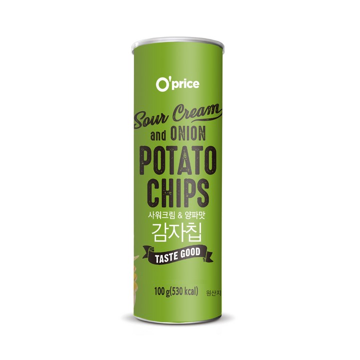 오프라이스 사워크림양파맛 감자칩, 12개, 100g