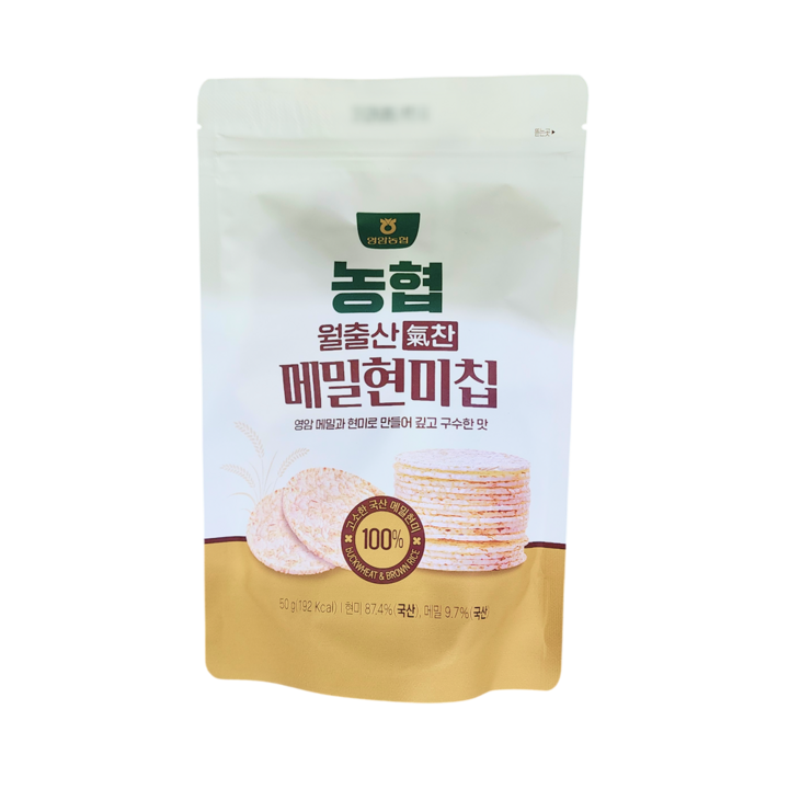 농협 메밀현미칩, 1개, 50g