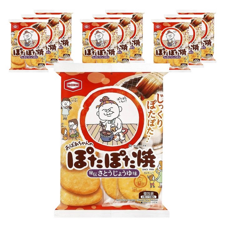 카메다 포타포타야키 설탕간장맛 10개입, 10개