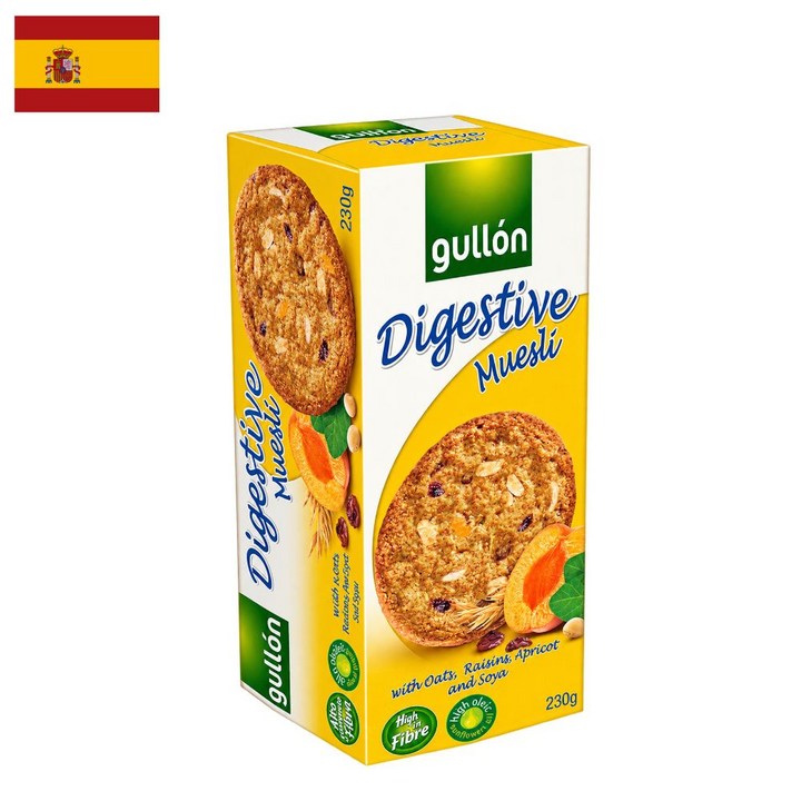 구욘 다이제스티브 뮤즐리 쿠키, 230g, 2개