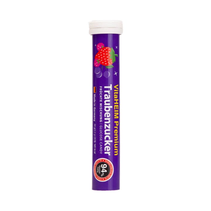 독일 비타하임 포도당캔디 20정 혼합과일맛, 44g, 1개