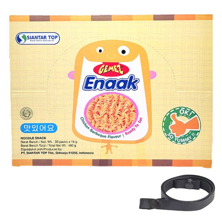 게메즈 에낙 라면 과자 + 스윗플래닛 마스크줄 1개, 480g
