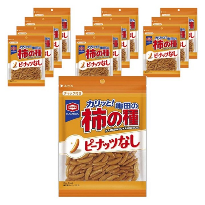 카메다제과 땅콩이 없는 카키노타네 오리지널맛, 12개, 100g