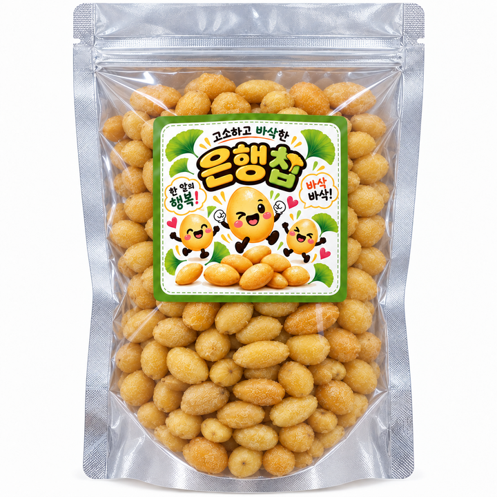 해진유통 은행칩 바삭 고소 간식, 1개, 250g