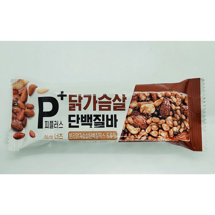 하림 닭가슴살 단백질바 너츠, 46g, 72개