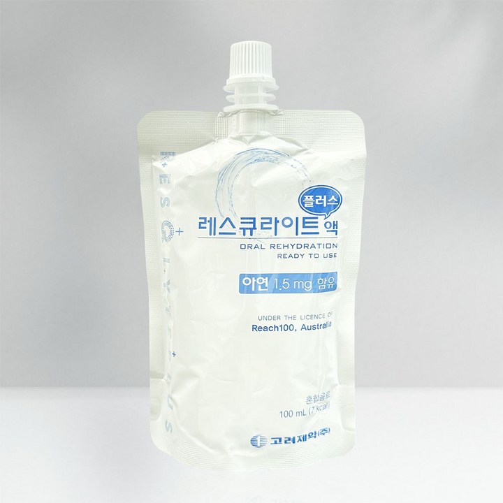 고려제약 레스큐라이트 플러스 액, 1개, 100ml