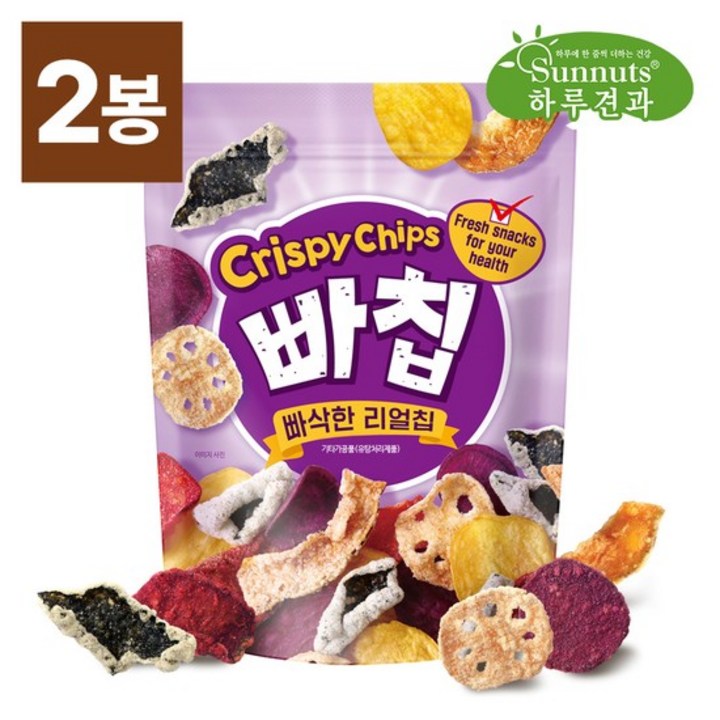 빠칩 원물간식, 240g, 2개