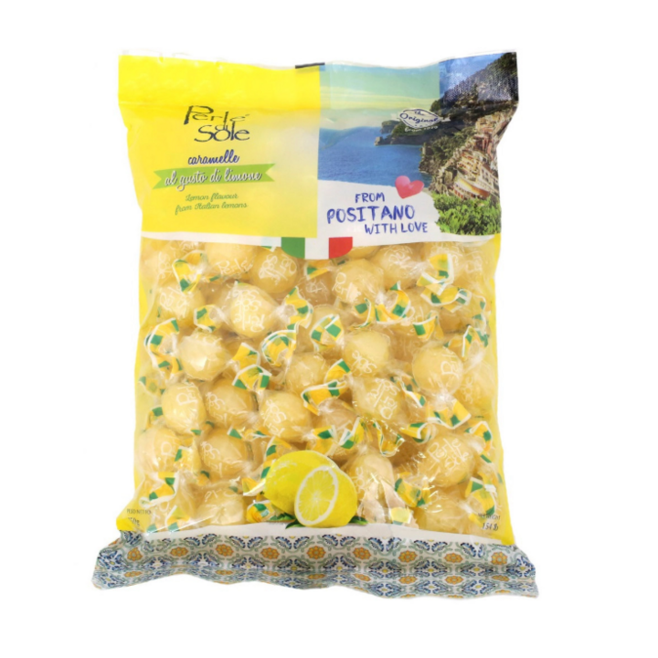 페를레디솔레 레몬 캔디, 750g, 1개