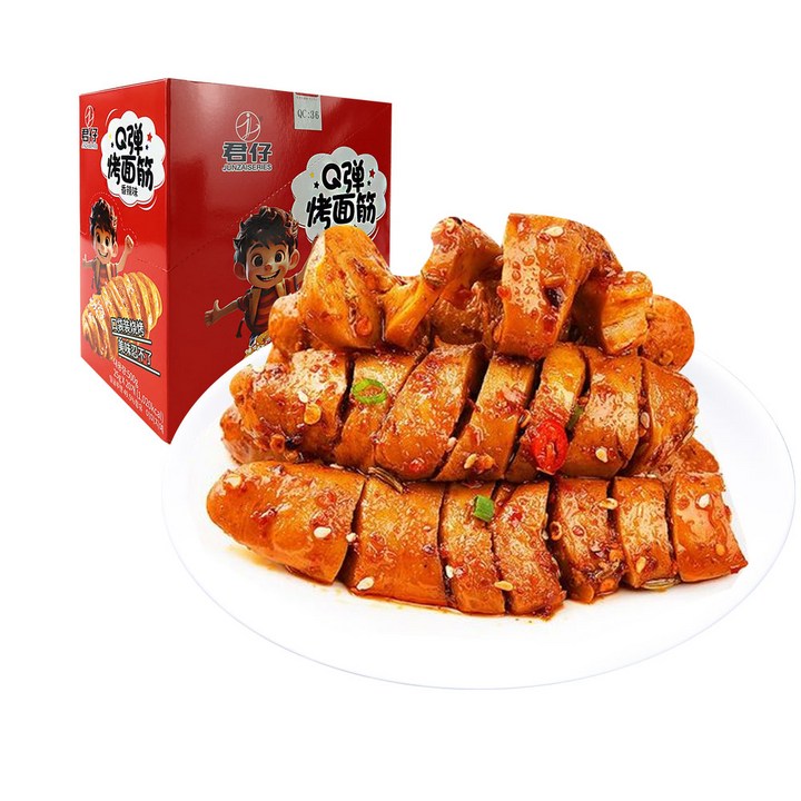 (배터짐) 쮠즈매콤 향라맛 코맨진 코면진 소포장 (25g/20개) 한곽 맥주간식 반찬 밀소세지, 1개, 500g