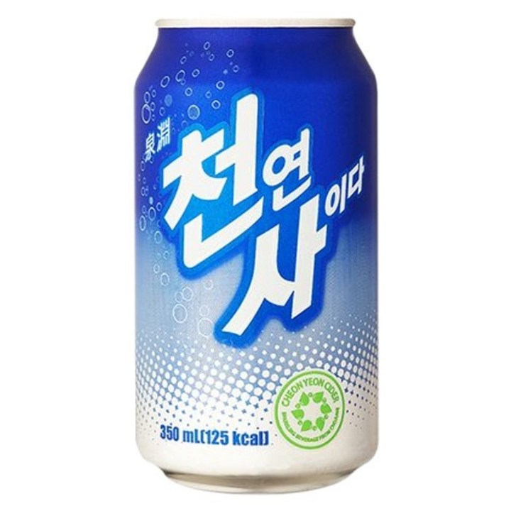 일화 천연사이다 350ml x 24캔, 24개