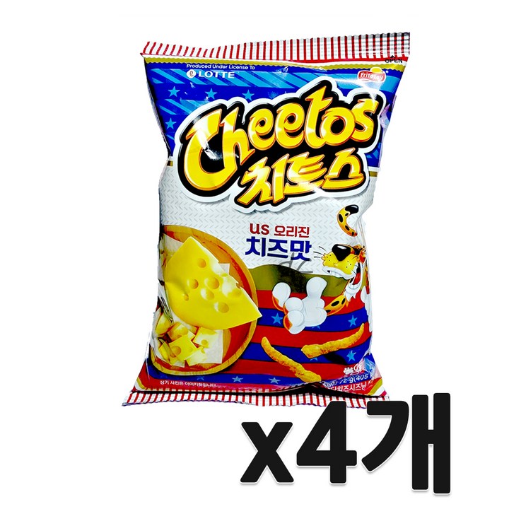 치토스 US 오리진 치즈맛, 4개, 72g