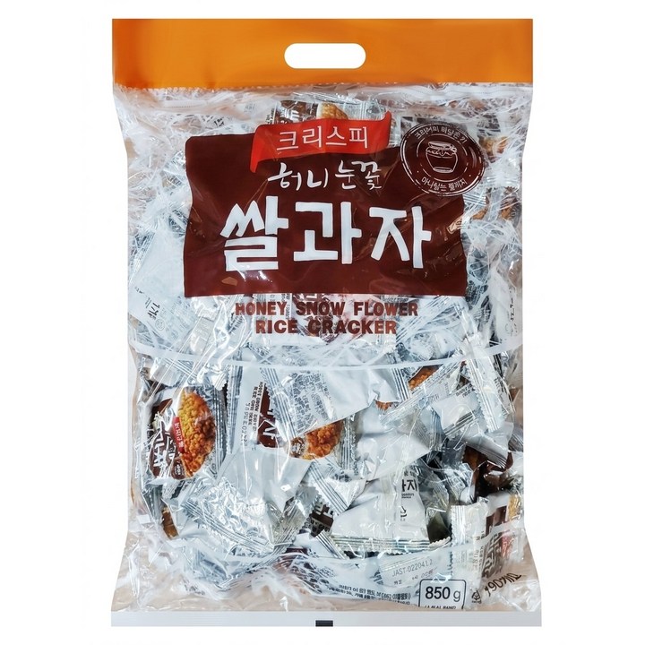 크리스피 허니 눈꽃 쌀과자, 850g, 1개