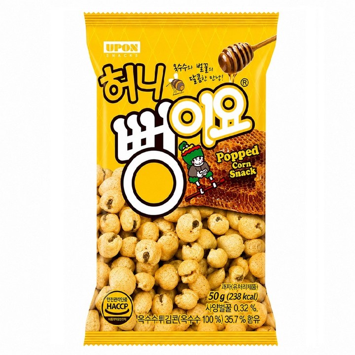 뻥이요 허니, 50g, 6개