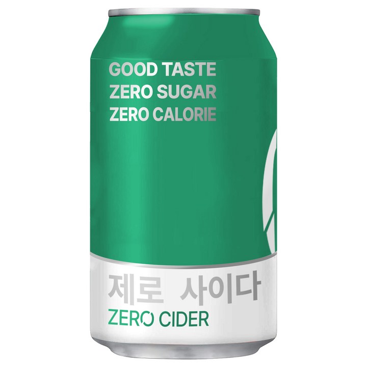 일화 제로 사이다, 350ml, 24개