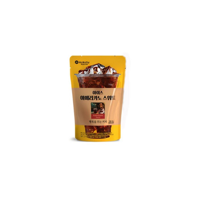 맥널티커피 아이스 아메리카노 스위트, 190ml, 10개
