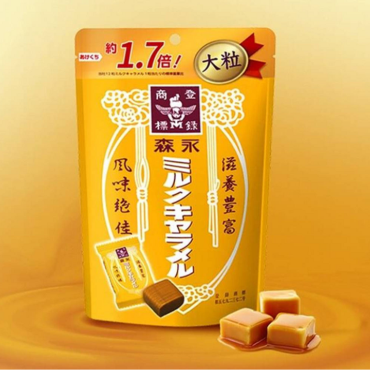 모리나가 밀크 카라멜, 132g, 2개