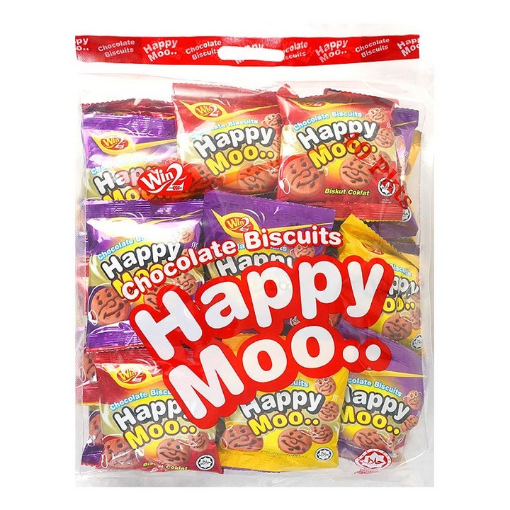 해피무 초코맛 비스킷, 12g, 40개