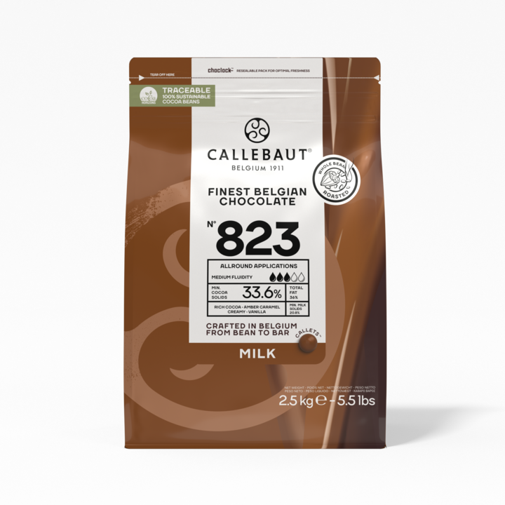 [칼리바우트] Callebaut 밀크 초콜릿, 2.5kg, 1개