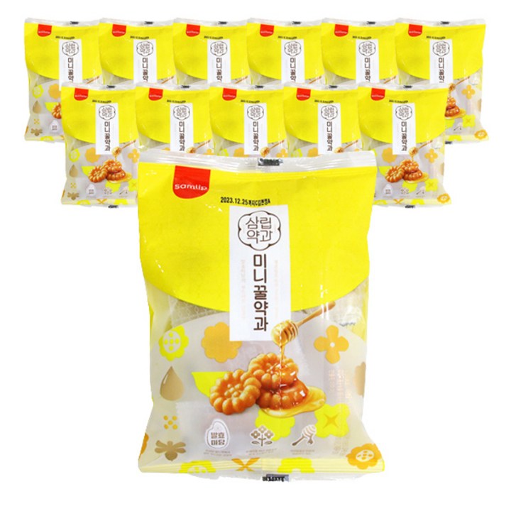 삼립 미니꿀약과 140g 12개 세트, 72개