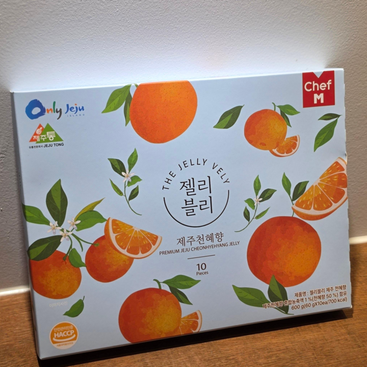 젤리블리 제주천혜향맛, 10개, 60g