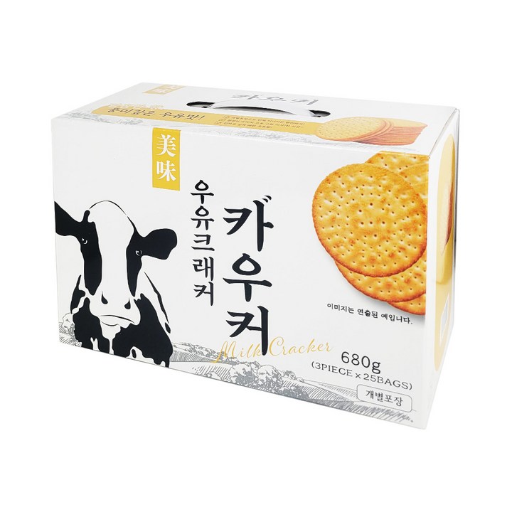 카우커 우유크래커, 1개, 680g