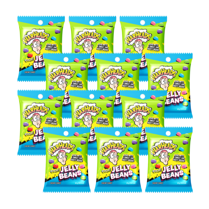 워헤즈 젤리빈, 12개, 45g