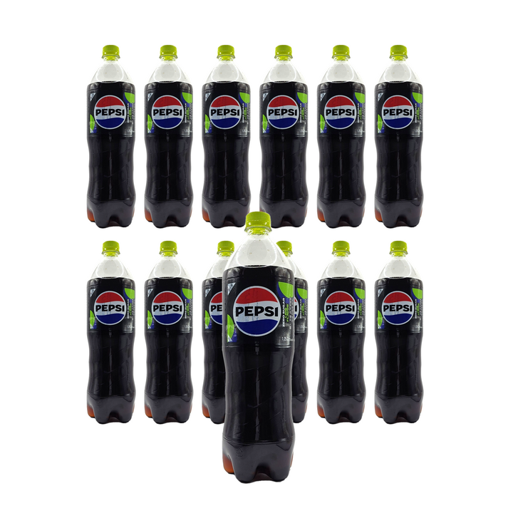 펩시 콜라 제로슈거 라임향, 1.25L, 12개