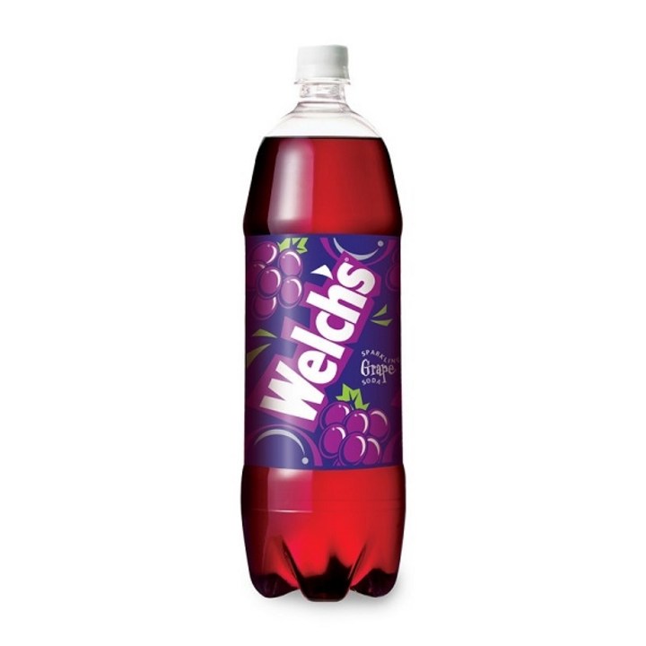 웰치스 소다 포도 탄산음료, 1.5L, 4개