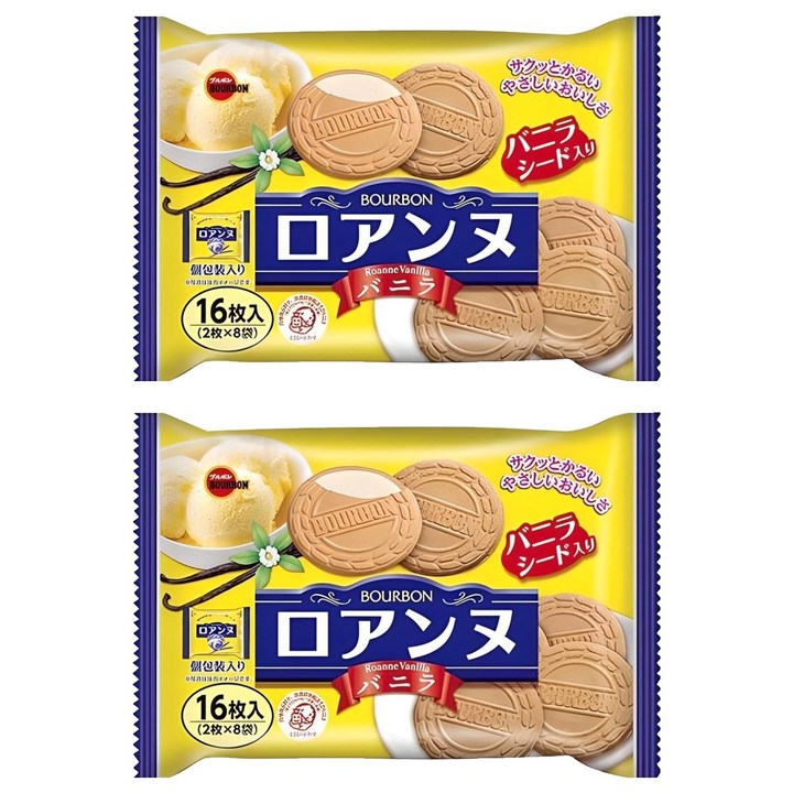 부르본 바닐라향 로안느 샌드, 113g, 2개