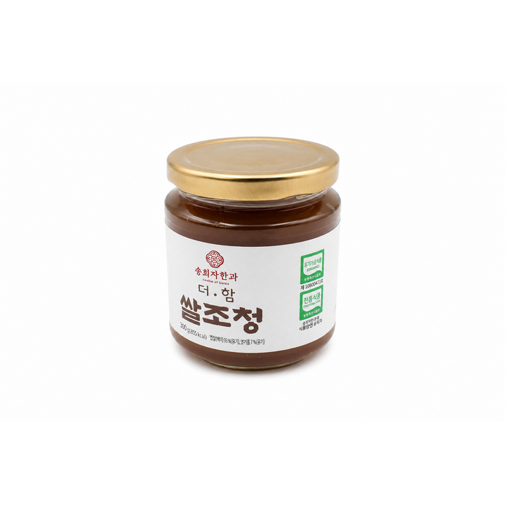 송희자 한과 100% 유기농 프리미엄 쌀조청 전통식품 선물 답례품 국내산재료, 1개, 300g