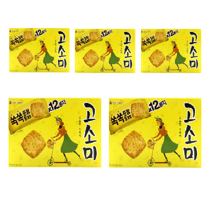 오리온 고소미, 216g, 5개