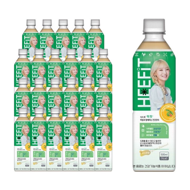 메디카코리아 히밥 히핏 식후 음료 구아바잎추출물, 24개, 500ml