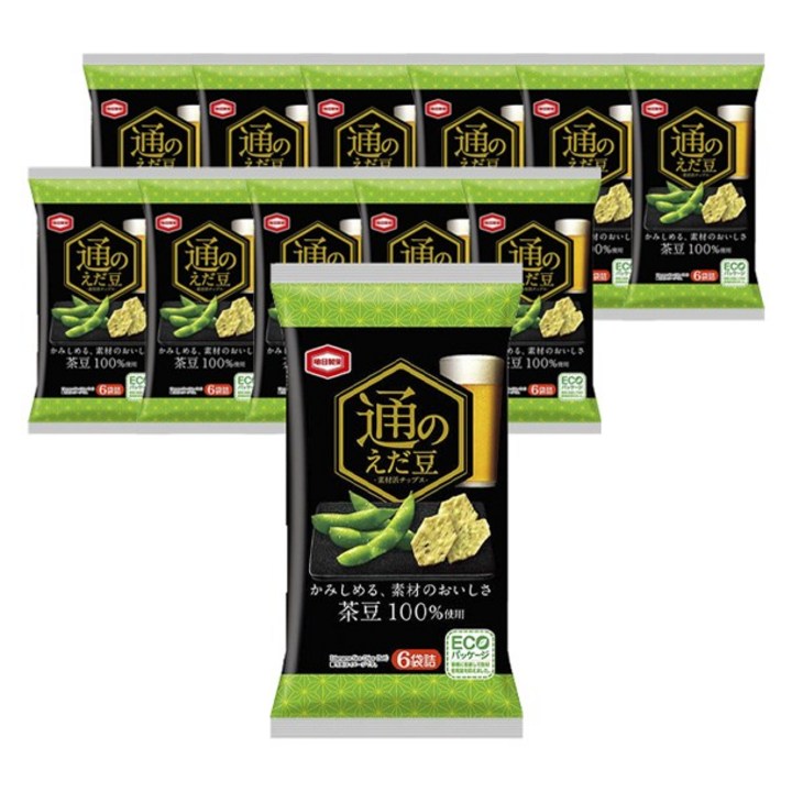 카메다 츠노 풋콩 6개입, 12개, 70g